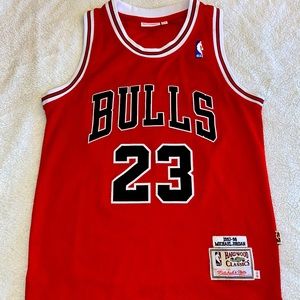 Authentic Mitchell & Ness Jordan Bulls Jersey